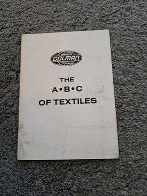 Barber-Colman Company Rockford Illinois The ABC of Textiles