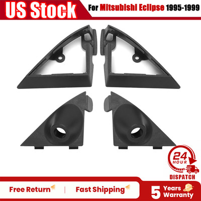 For Mitsubishi Eclipse 1995-99 Bezel Mirror Cover Set Eclipse Mirror Bezel Cover