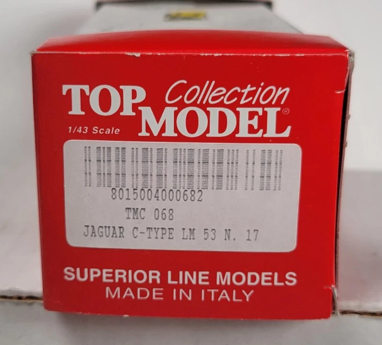 Top Model TMC068 Jaguar C-Type  LeMans 1953 READ 1/43 - Image 2 of 4