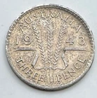 1943 Australia Threepence — photo from another recent sale