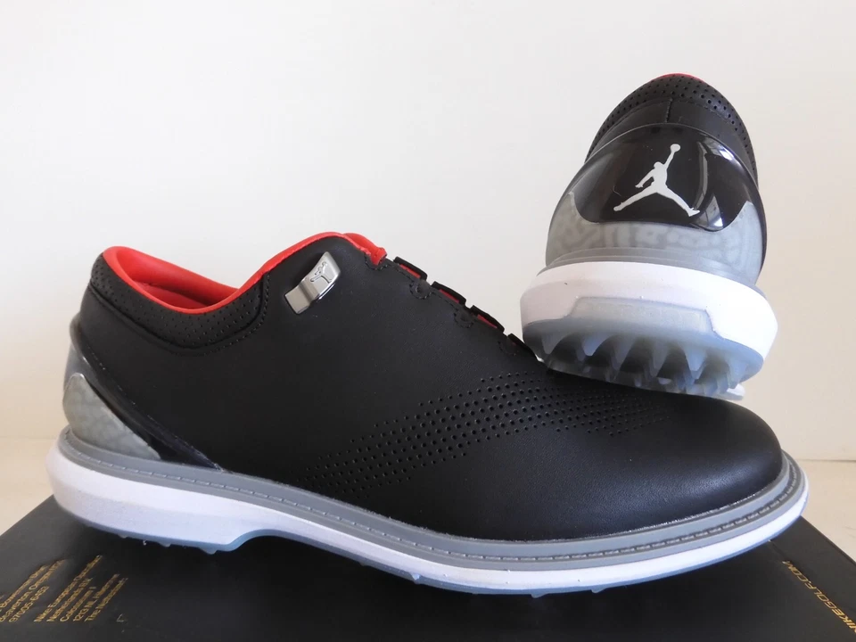 Botines de golf Nike Air Jordan Adg 4 negro-blanco-gris cemento talla 7,5 [DM0103-015] Foto 2 de 4