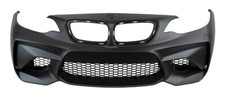 For BMW F22 F23 2 Series, M2 Style Front Bumper w/o PDC Holes