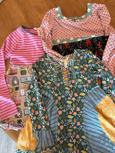 Matlida Jane Girls Size 8 Lot of 4 Garments - Dresses, Shirt, Hooded Vest - Picture 2 of 15