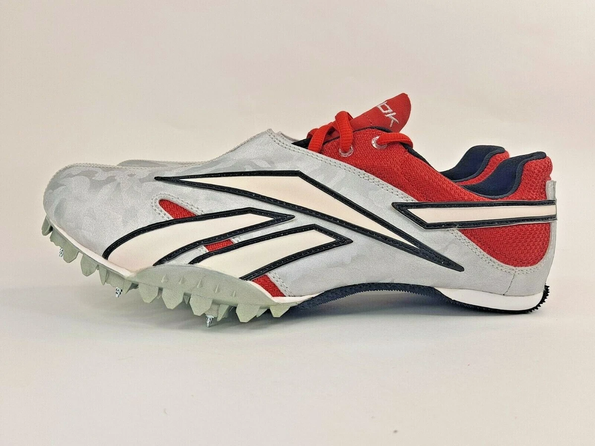 Complacer Desierto infancia Reebok Anthem Sprint 2 II Men&#039;s Sizes Silver Camo Red White Track  Spikes Cleats | eBay