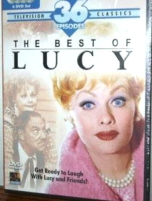 The Best of Lucy - 36 Classic Episodes -4  DVD set
