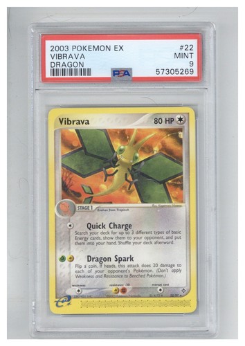 Vibrava graded PSA 9 for sale on eBay