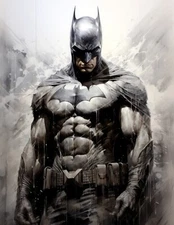 "Batman 10" 8.5" x 11" Fine Art Print Limited to Only 20 Hand-Numbered Copies