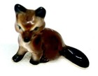 set of 10 porcelin miniatures. a panda,buffalo,fox,snake,lion,walrus,&more — photo 8