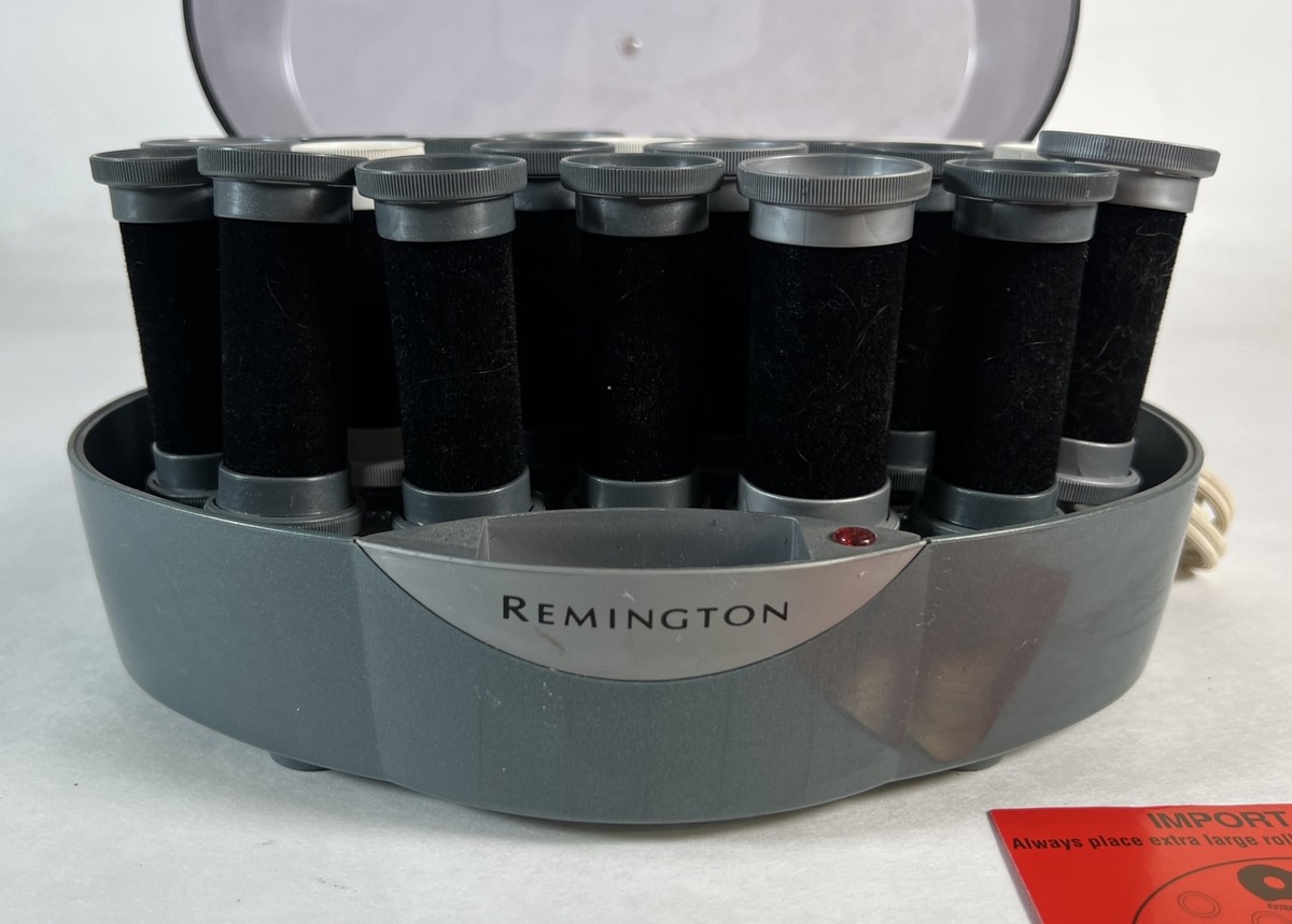 REMINGTON 20 Velvet Flocked Hot Rollers Curlers Model KF-201 No