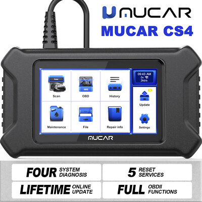 MUCAR CS Auto OBD2 Diagnostic Scan Tool Scanner ABS SRS TPMS Code Reader EPB OIL