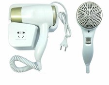 Phon da Parete 2000W Asciugacapelli Muro Hotel Albergo Bagno Spogliatoio