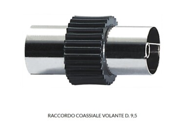 Accoppiatori Per Cavo Antenna 10 Accoppiatori Coassiali Femmina-femmina Per Antenna TV - Connessione F/F, Marca Unispectra Cavo TV Antenna