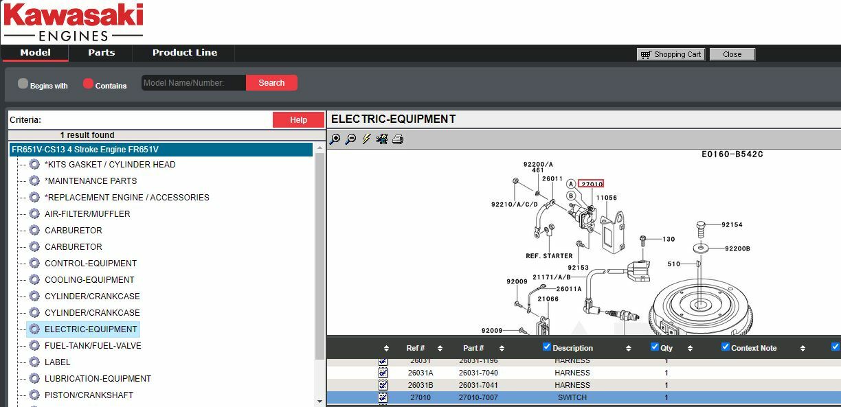 Nuovo Solenoide Avviamento 27010-7007 Per Motori Kawasaki FR651V, FR691V, FS481V, FS600V, FX691V - Foto 4