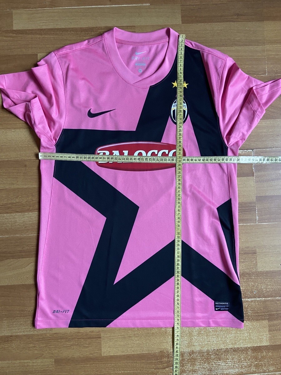 Juventus ピンクシャツ Nike BALLOCCO JUVENTUS 2011 2012 AWAY ICONIC PINK FOOTBALL SHIRT NIKE