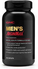 Mens Arginmax Sexual Health Supplement for Men, 180 Count, Supports Blood Flo...
