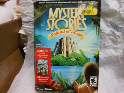 Mystery Stories - Island Of Hope CD ROM Ages 10 & Above USED
