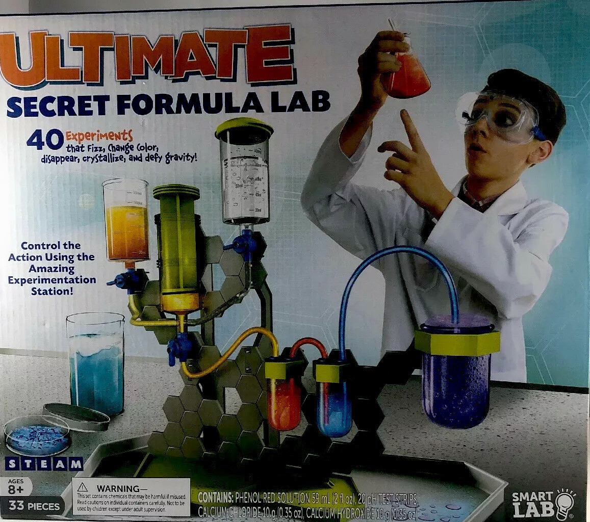 Science Kits For Kids SMARTLAB Toys Ultimate Secret Formula Lab - 40 ...