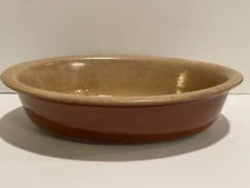 Two Vintage Pearson’s of Chesterfield 3 pt Stoneware Oval Baking Dishes England