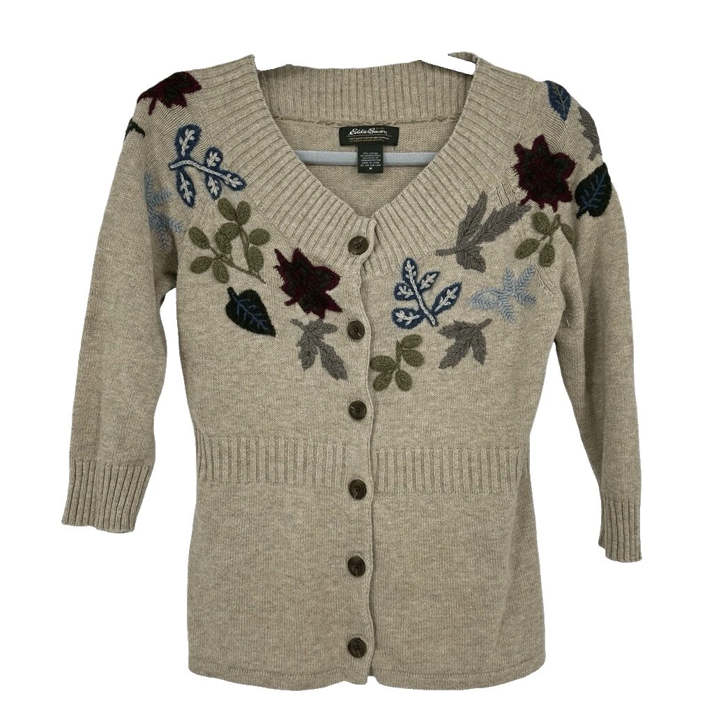 Suéteres para mujer marrón Eddie Bauer