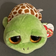 Ty Beanie Boos 6 inch ZIPPY the Sea Turtle Glitter Eyes NEW! MWMT!!