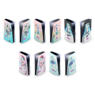 OFFICIAL HATSUNE MIKU GRAPHICS VINYL SKIN FOR SONY PS5 DISC EDITION CONSOLE