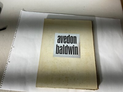 Avedon Baldwin 】Richard Avedon 1964年初版 Richard Avedon