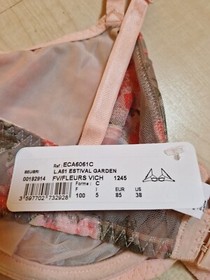 Lise Charmel Antigel Estival Garden Fleurs Bra 38C