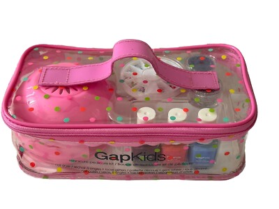 GAP KIDS MANICURE PEDICURE KIT WITH NAIL DRYER BRAND NEW IN BAG RARE