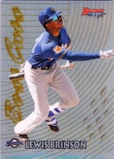 2017 Bowman's Best '97 Best Cuts #97BCLB Lewis Brinson Milwaukee Brewers