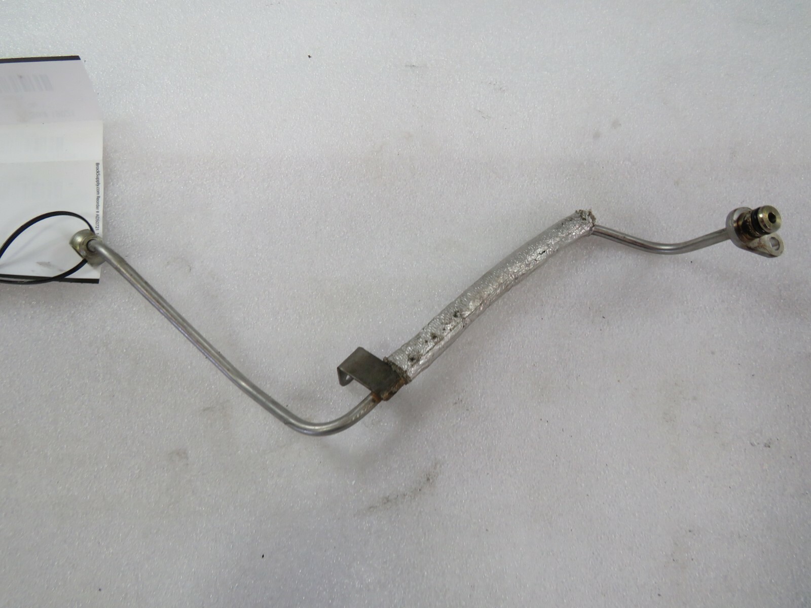Maserati Ghibli, LH Left Turbo Oil Delivery Hose, Used, P/N 308075