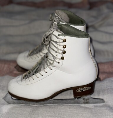 SP-Teri Figure Skates Women s 6.5B w/ John Wilson Coronation Ace Blades 9.5