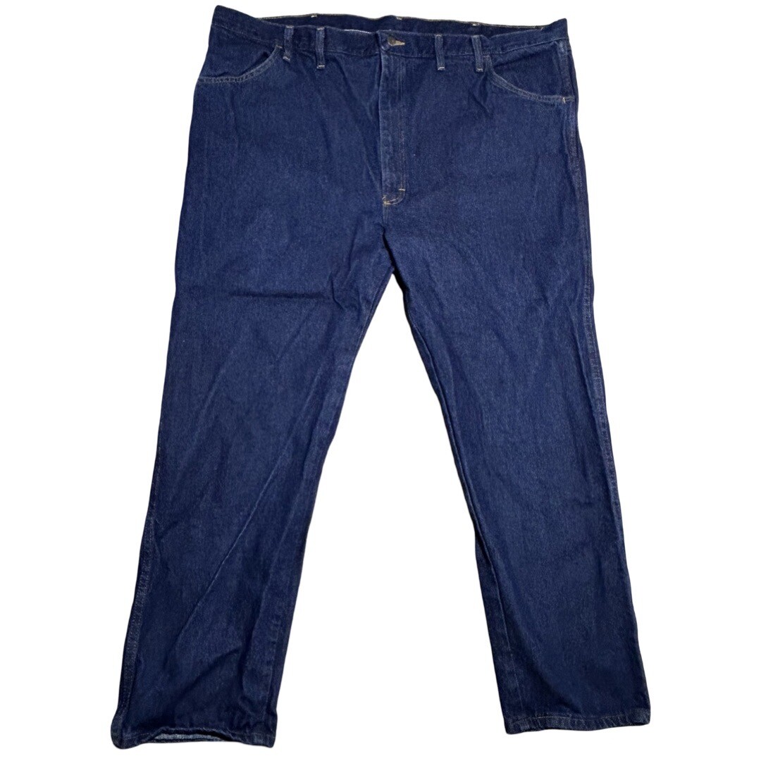 Men's Jeans 48x30 Dark Wash Rustler by Wrangler Classic Regular