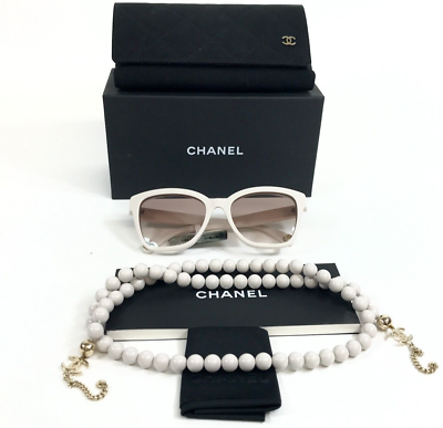 ラッキー Chanel Sunglasses 5487-A c.1697/13 Beige Gold Asian Fit Frames