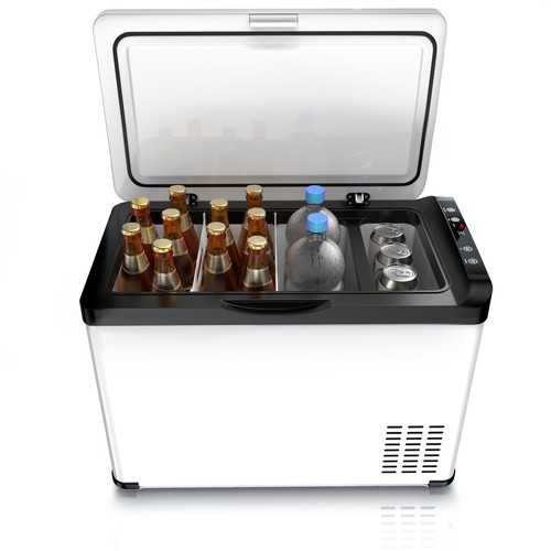 Brandson Kompressor Kühlbox elektrisch 30L Autokühlbox Auto Camper LKW