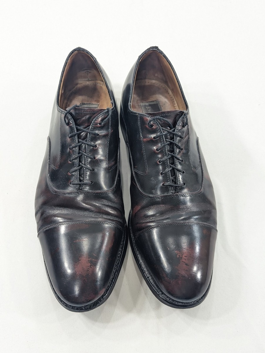 JOHNSTON & MURPHY 22-2985 Optima Burgundy Oxford Shoes Men display picture 2