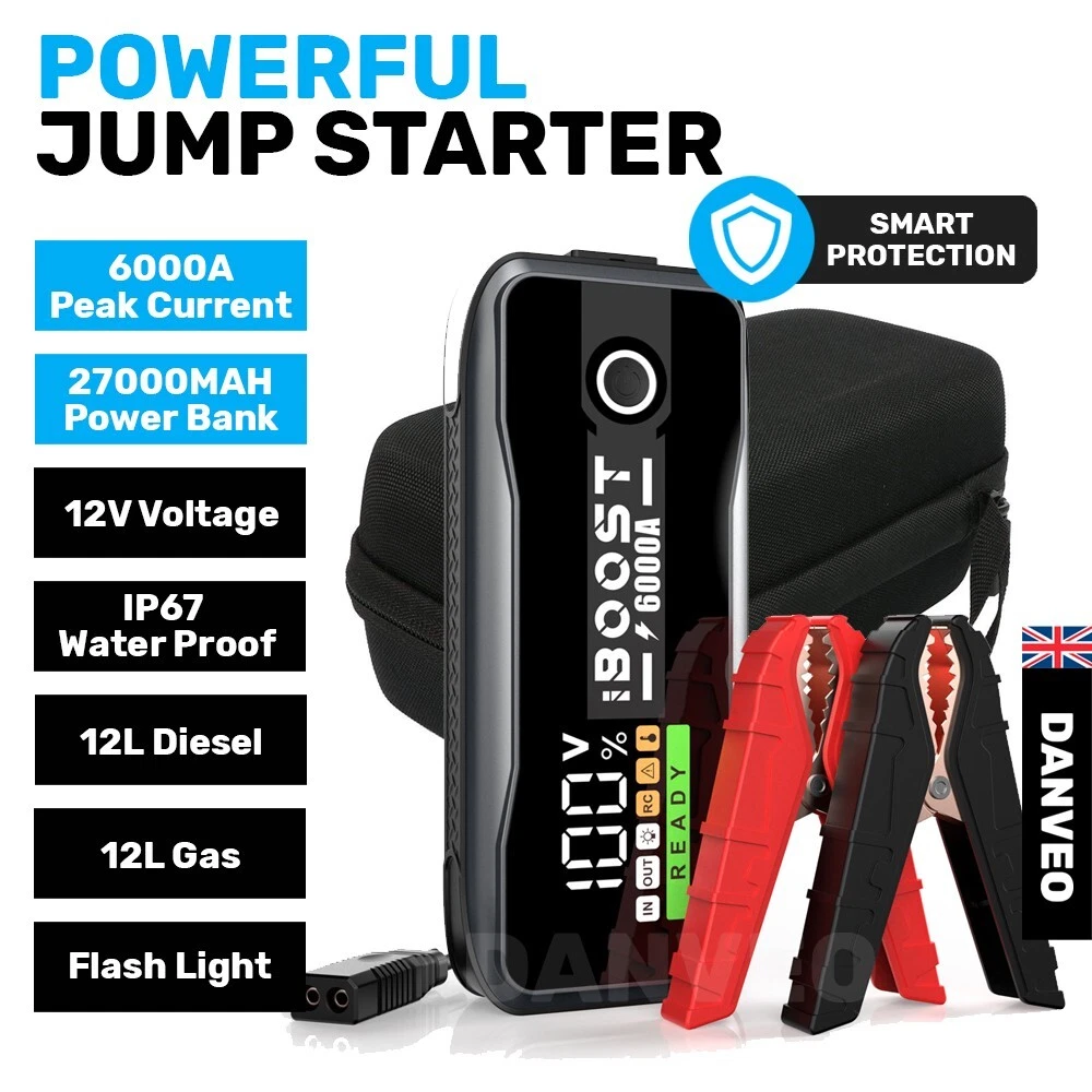 Danveo Jump Starter 6000A