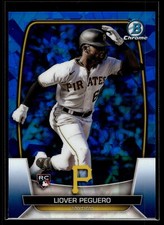 Liover Peguero 2023 Bowman Chrome Sapphire Edition Rookie A Card #72
