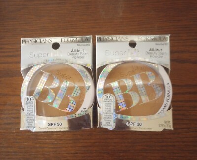 Physicians Formula Super BB All-In-1 Beauty Balm Powder  Medium / Deep Lot Of 2
