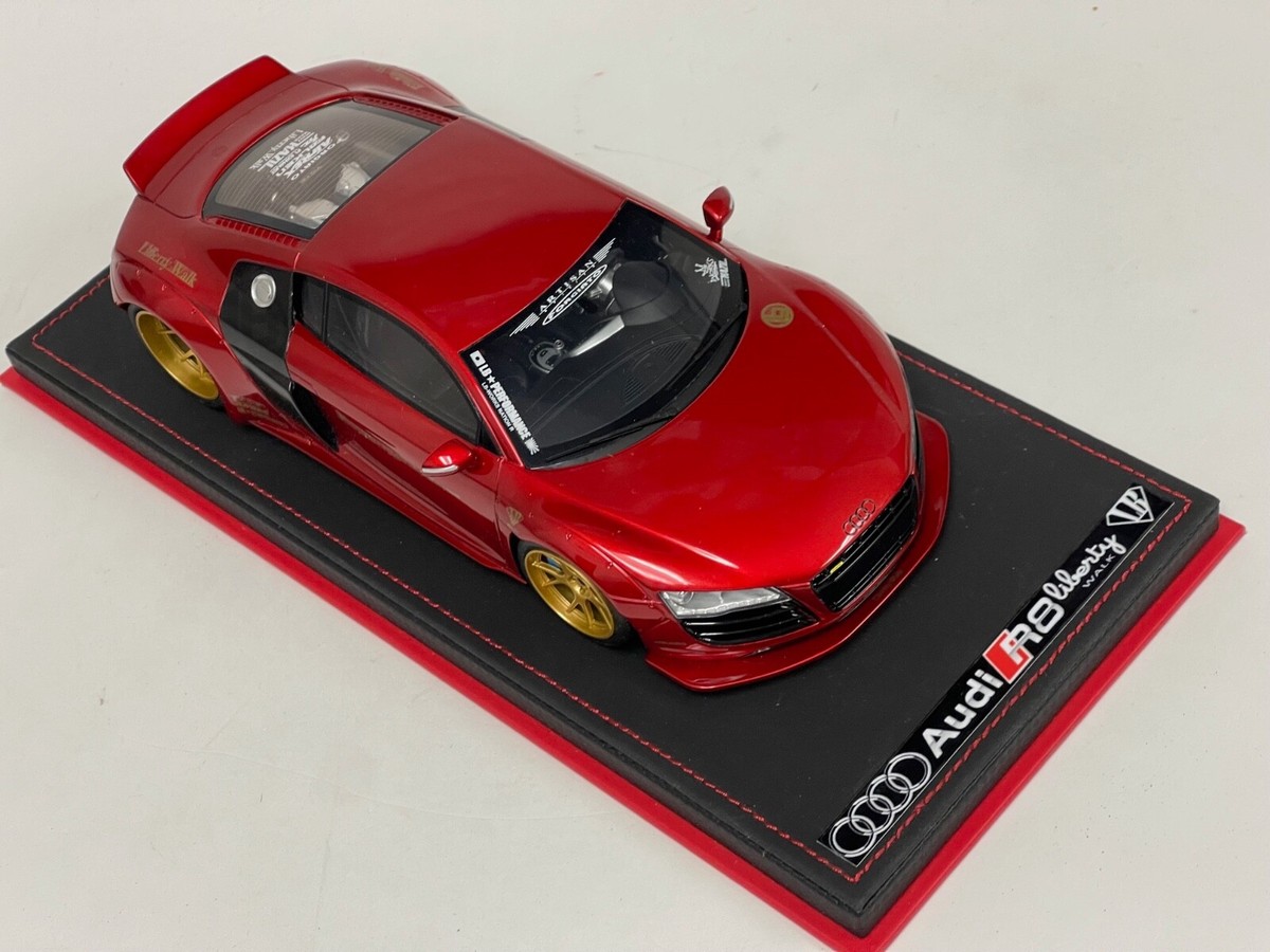 1/18 GT Spirit Audi R8 Liberty walk LBWK 2022 Candy red Custom