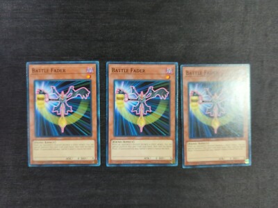 * 3x - Battle Fader - YS18-EN019 - 1st Ed - Common - LP | eBay