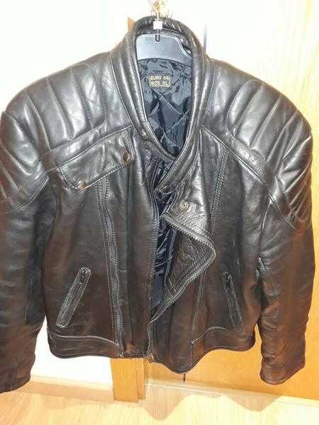 chaqueta moto con protecciones Rucanor xl - negra