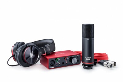 Focusrite Scarlett Solo Studio (3rd Gen) USB Audio Interface and