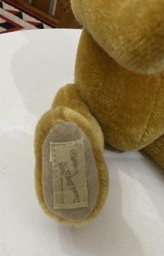Deans Rag Book Plush Mohair Soft Toy Ltd Ed Jointed Teddy Bear HOWARD Gold - Picture 9 of 13