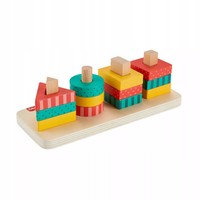 194735238187 Fisher-Price. HXV05 Drewniany Sorter KształTóW Fisher Price