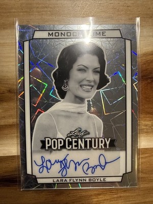 2026 Leaf Metal Pop Century Lara Flynn Boyle Monochrome 1/1 Auto The Practice