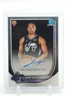 JOHN TONJE 2025-26 BOWMAN CHROME AUTOGRAPHS ROOKIE RC AUTO #BCA-JE JAZZ Q3714
