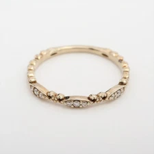 aget diamond Ring K10(YG) 1.2g 0.06