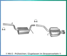 Auspuffanlage VW Passat (B6) 2.0 TFSI 147KW Auspuff Endtopf Mitteltopf ab 2005