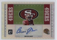 2025 Panini Donruss Optic Hash Marks Bryce Huff #HM-BH Auto 1qw6