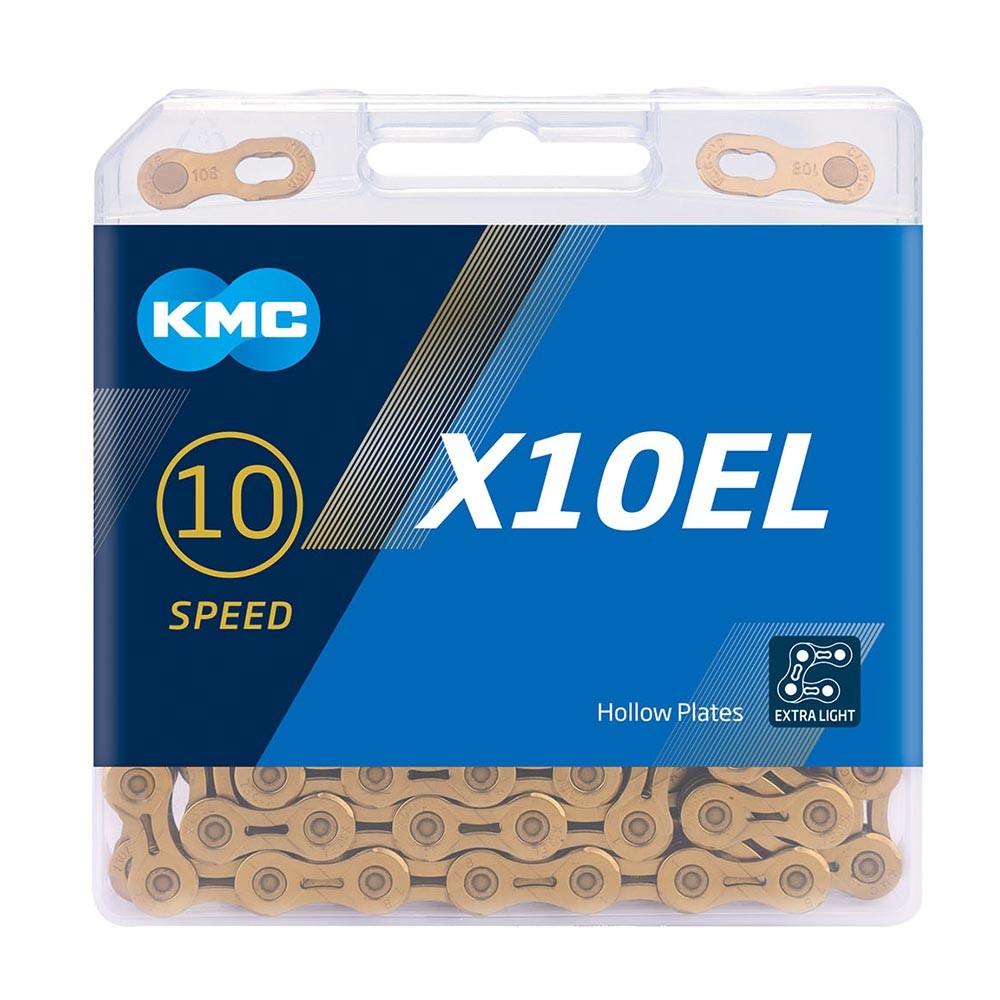 KMC Unisexs X10el Chain Ti-N Gold 114 Link 12090₽